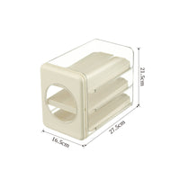 Egg Storage Box Clear Egg Organizer with Drawers Transparent for Kitchen
