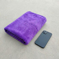 60x180cm Car Drying Towel and Large Microfibre Towel, Microfibre Cloths for Car Washing, Plain Weave Single-Ply Cleaning Cloth