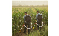 Back-Mounted Backpack Fertilizer Applicator Agricultural Fertilizer Applicator with Backpack Wearable Farm Tool Portable for Cornfields