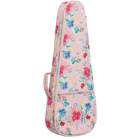 Padded Ukuleles Bag Floral Ukuleles Gig Bag Portable for Music Lessons
