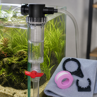 Aquarium Pre-Filter Fish Tank Feces Separator Pipe Sewage Filter Large Capacity for Fish Farming