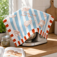 Korean-Style Dopamine Dust Cover for Home Appliances, Microwave Oven Oil-Proof Cloth, All-Season