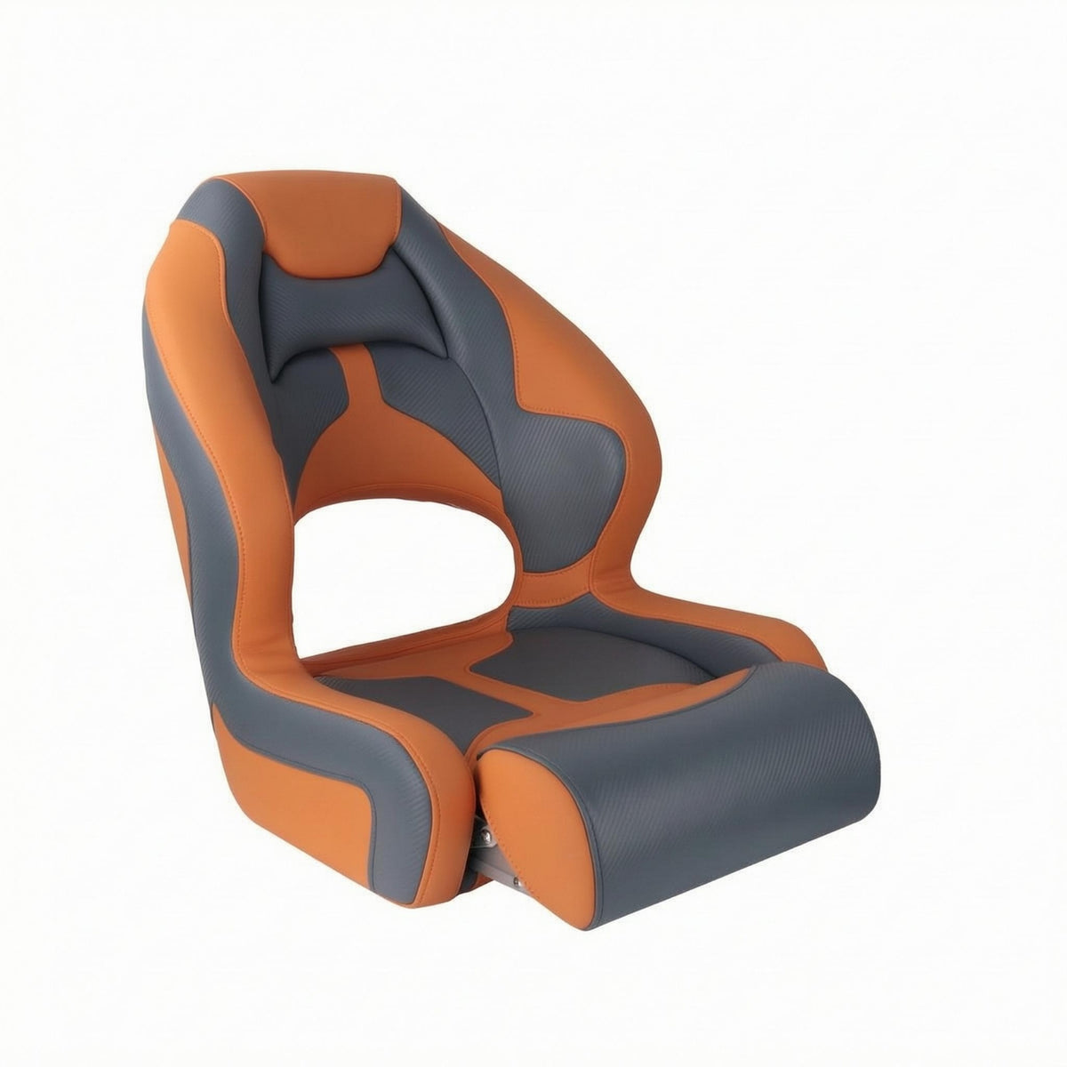 Marine Driver Seat Molded High Back Boat Seat Upholstered