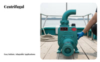 High Flow capacity 2in automaticPriming Pump Head Pumping Equipment for Farmers, Boat Owners, Construction Workers, Agricultural Irrigation, nautical Applications, Farms