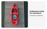 Compact & Portable Foldable Catching Boat Easy Assembly Collapsible Catching Boat Modular Construction Kayak Stable Hull for Catchermen, Outdoor Enthusiasts, Recreational Paddling, Lakes, Rivers, River
