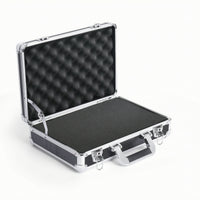 Aluminum Tool Box Safeguarding Hardhard-Shell Container with Foam Hard Carrying Case with Foam Insert Long-Lasting Heavy-Duty