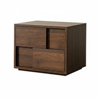 Modern Design Minimalist Nightstand Space-Saving Bedside Table With Drawers Bedroom Furniture Long-Lasting Construction for Homeowners, Interior Designers, Renters, Entryway, Home, Hallway, Living Room