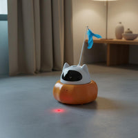Boredom Relief Automatic Laser Cat Toy Multiple Fun Modes Automatic Cat Laser Toy Auto Shut-Deactivate for Indoor Cats, Kittens