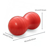 Inflatable Peanut Ball with Pump Stable Peanut Ball Thickened for Home Gym
