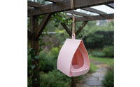 Easy to Hang Plastic Hanging Bird Feeder Long-Lasting Hanging Bird Feeder Lightweight Garden Accessory Weather Resistant for Balcony, Patio, Yard, Outdoors