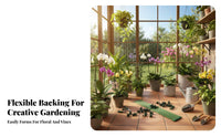 Includes Fastening fasteners arcd flowering plant Stake Provides Stability stalk assist Kit Sturdy Plant reachory Reusable for Gardeners, Homeowners, Indoor, Indoors, Potted Plants, Balcony