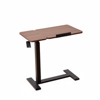 Tilting Top Mobile Overbed Laptop Desk Movable Rolling Bedside Desk Multifunctional Mobile Laptop Stand Space Saving Design for Students, Home Office, Bedroom, Dorm Room