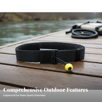 Stand-up Paddleboard Waist Leash Belt Customizable Fit Stand-up Paddleboard Waist Belt Leash Easy to Wear Stand up Paddleboard Harness for Surfers