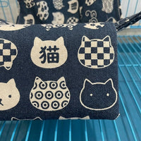 Cat Hammock Cage Hammock with Soft Fleece, Rectangular Hanging Cat Bed and Swing, Adjustable Straps for Indoor Pet Cage Accessories, Bed Warm
