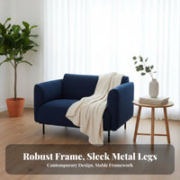Minimalist Aesthetic Low-Profile Modular Sofa Deep Seat Comfort Sectional Couch Removable Cover Home Furniture Easy to Clean for Apartment Dwellers, Design Enthusiasts, Young Adults, Living Room, Lounge Area