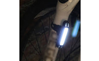 Multiple Flash Modes USB Rechargeable Bike Tail Light Easy to Install LED Cycle Tail Light Water Resistant USB Bike Taillight for Mountain Biking, Night Riding