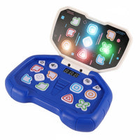 Stress Relief Music Dance Game Brain Training Handheld Dance Game Interactive Light up Button Toy Hand-Eye Coordination for Children, Indoor Play, Travel, Party