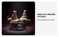 Monster Butcher Figure Game Based on Grotesque Two Grotesque Cooks Diorama Creepy Cook Miniature for Adults, Display Cabinet, Shelf, Bedroom