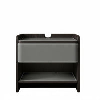 Italian design Single-Drawer End Table Luxury Design Nightstand Modern Minimalist Bedside Furniture Designer Model for Homeowners, Apartment Dwellers, Students, principal Bedroom, Hotel Room, Entryway, deactivatedice