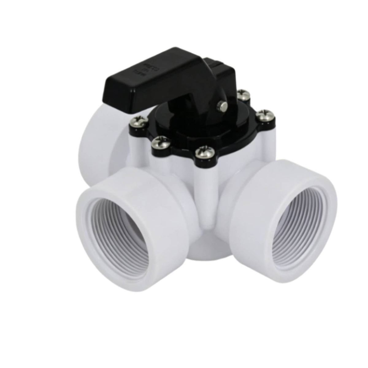 Pool Triple-Port Diverter Threaded Pool Diverter High-Movement Water Circulation