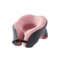 Multipurpose Memory Foam Neck Pillow Curve Fit U-Shaped Travel Pillow for Office Workers, Students, Travelers, Airplane