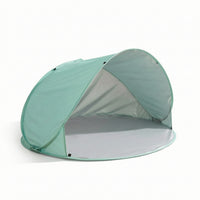 Portable Kids Beach Tent Half-Enclosed Spring-up Beach Tent Ventilated Spring-up Sun Shelter Windproof for Camping