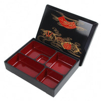 Five-Compartment Bento Box Lightweight Japanese Bento Box Easy to Low-Maintenance Meal Container