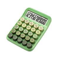 Desk Calculator with Large LCD Display Easy-to-Read Calculator with LCD Display Battery Powered Comfortable for Bookkeepers