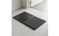 Two-Zone Design Wet Dry Entrance Mat Ready Wet Dry Doormat Easy to Clean Disinfecting Doormat Water Absorbing for Businesses, Families, Entryway, Office