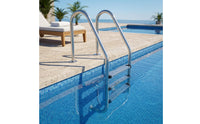 Pool Ladder with Handrails Stainless Steel Swimming Pool Ladder Three-Step for Homeowners