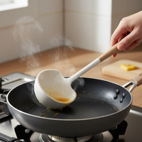 Mushroom Silicone Spatula for Non-stick Cookware, Heat-Resistant Kitchen Utensil
