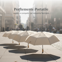 UV Protection Folding Sun Umbrella for Women, Dual-Use for Sunny and Rainy Days