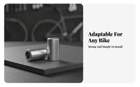 Bike Wire End Cap Aluminum Alloy Cycle Wire Housing Ferrule Brake Wire End Crimps Universal Anodized Finish for Workshop