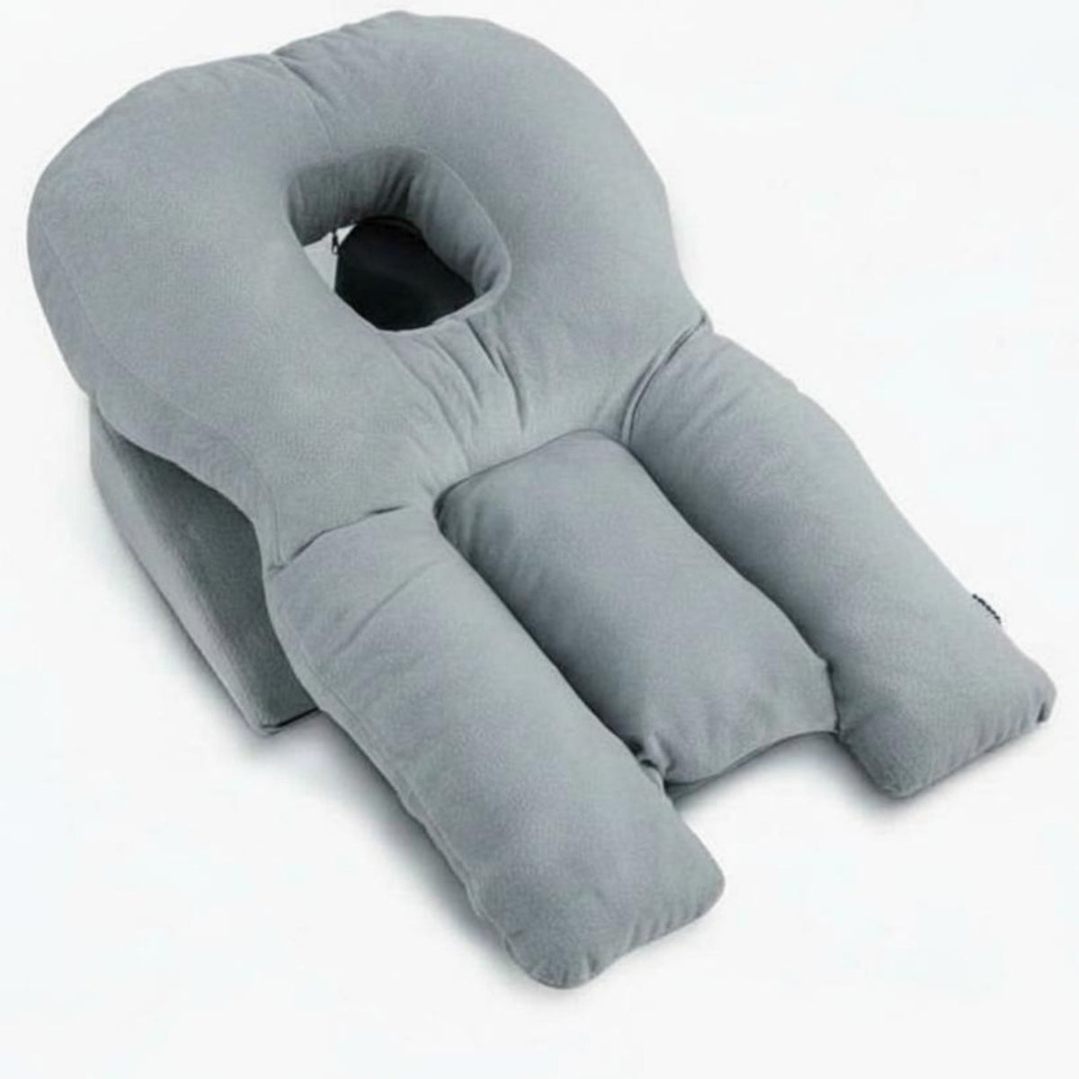 Breathable Design Face down Sleeping Pillow Versatile Use Prone Position Pillow Washable Cover Eye Surgery Support Cushion Memory Foam Filled for Vitrectomy Patients, Post-Op Recovery