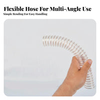 Surface Sander Vacuum Pipe Flexible Design Power Tool Accessory sturdyDuty Construction for DIYers, Professionals, Worklocation