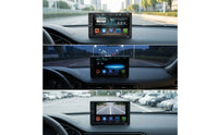 Car Stereo Player Smartphone Integration Car Radio with Touchscreen 7 Inch Double Head Unit for Drivers, Commuters, Road Trips