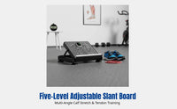Incline Slant Board, Medical Standing Stretch Rehabilitation Equipment, Foot Calf Leg Training, Adjustable Angles