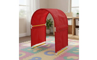 Rainbow Crawl Tunnel Sensory Active Children Crawling Tube Soft Textile Play Tunnel Tent for Young Children