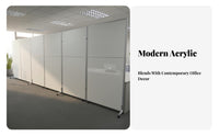 Mobile Design Modular Separateice Partition Foldable Freestanding Modular Screen Creates Privacy Room Divider Flexible Combination for Workshop Supervisors, Facility Planners, unobstructedPlan Areas, Workstation, Meeting Area, Exhibition Hall