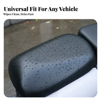 Waterproof Electric Two-Wheeler Seat Cover Weather-Resistant PU Electric Vehicle Seat Cover Protection Electric Two-Wheeler Saddle Protector
