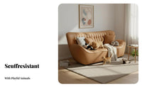 pet-resistant Resistant Sailboat-Shaped Sofa Minimalist Design Living Room Furniture Nordic design Couch Light Luxury Aesthetic for Small Apartment Dwellers, Pet Owners, Interior Designers, Home, Lounge Area, withoutice