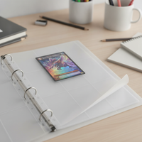 A4 Photo Album Pages for Postcards, Photocards, and Collectibles - Single-Sided Storage for 3, 4, 5, 6-inch Photos