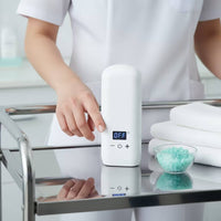Handheld Depilatory Heater with LED Display Digital Electric Depilatory Heater Fast Heating Appliance Professional for Beginners