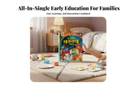 Screen-Non-Screen Bedtime Story Sound Book Supports Independent Play Point and Read Audio Book Easy to Use for Children, Boys, Preschool