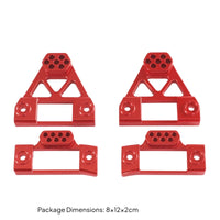 4 Pieces Shock Mount :12 Scale Shock Absorb Bracket Rigid Damper System Mount for RC Builders