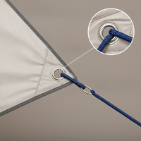 Outdoor Camping Tarp Sunshade UV Protection Waterproof Tent Shelter