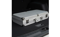 Aluminum Toolbox Portable Handle Foam Padded Instrument Case Multi-Purpose