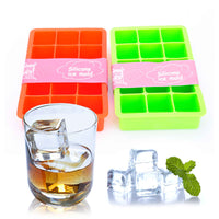 15-Cavity Silicone Square Ice Cube Tray for Homemade Large Ice Cubes and Baby Food Storage