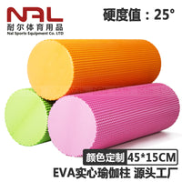 EVA Foam Roller for Muscle Relaxation and Massage, 45x15cm