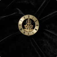 Mechanical Wall Clock Movement Visible Gears Gear Wall Clock Movement Decorative Roman Numeral Dial